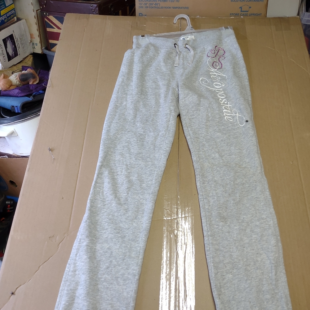 Aeropostale ps joggers gray junior 12